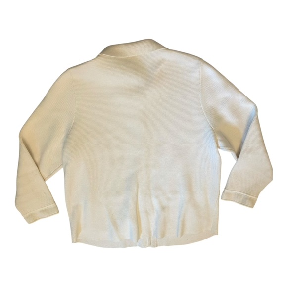 Sezane Will Cardigan Ecru 50% Wool 50% Cotton Sz XXXL - Picture 6 of 8